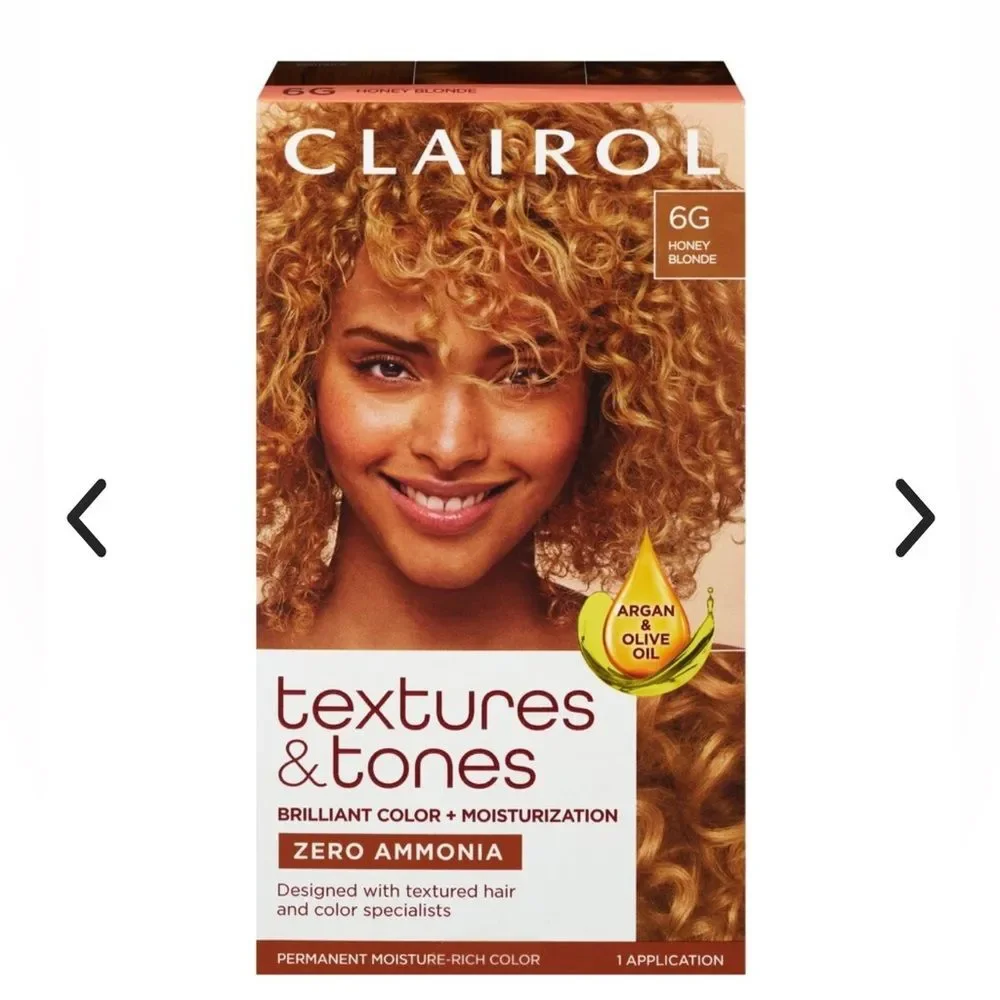 Clairol Textures Tones Permanent Hair Dye 5G Caramel Brown 6G Honey Blonde FC3